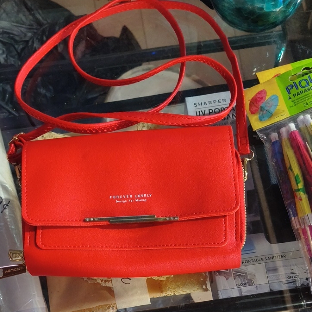 Red Crossbody Bag